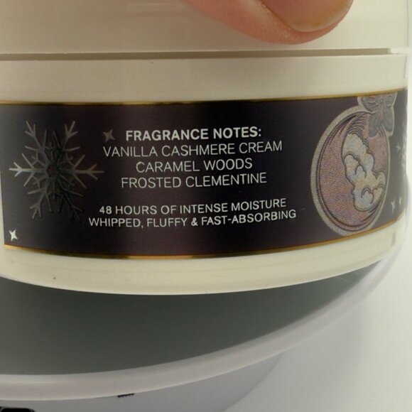 Snowflakes & Cashmere Body Wash 10 fl oz Body Butter 6.5 oz Bath & Body Works - Picture 5 of 7